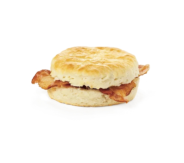 Breakfast Menu 10 Biscuit with Bacon