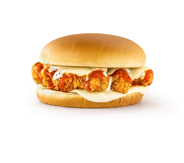 Buffalo Ranch Chicken Strip Sandwich
