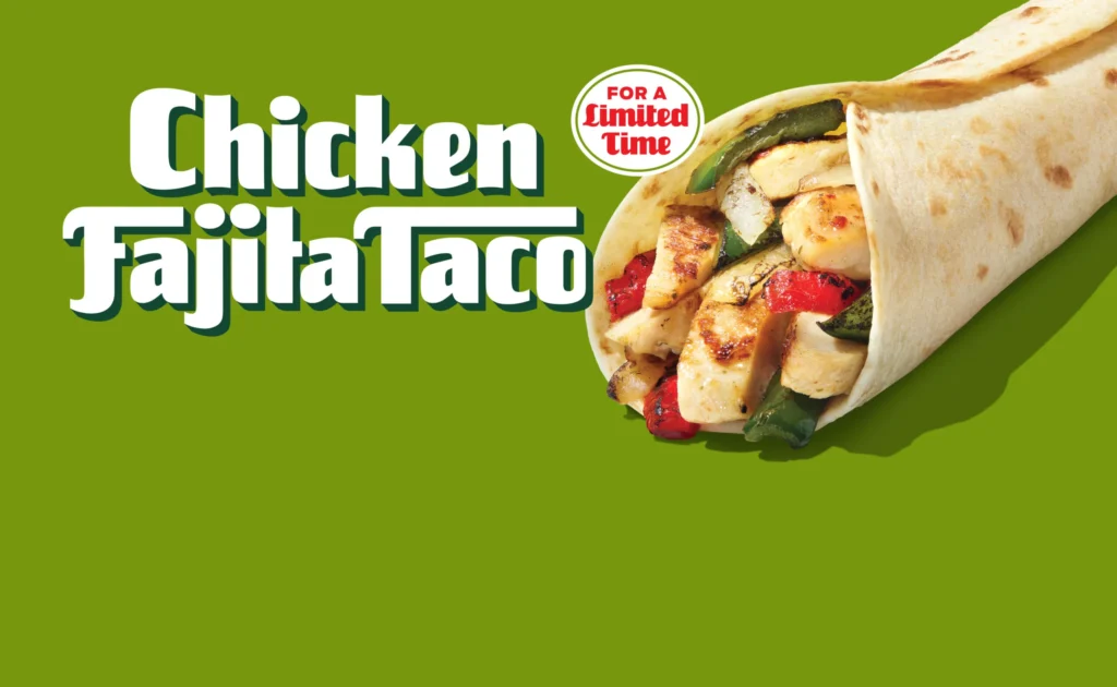 Chicken Fajita Taco whataburger